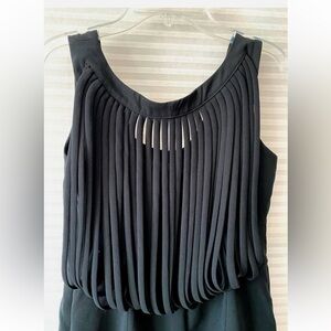 Elegant Black Sleeveless Dress